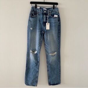 🆕 Good American | Distressed Blue Jeans - Size 4 / 27.